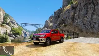 GTA V Toyota Hilux Truck 4x4 Off Roading  #gta5 #toyota #games #trending