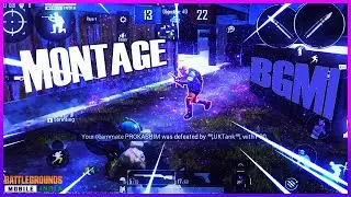 BGMI MONTAGE | GANDAGANA | FIRST BGMI MONTAGE