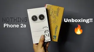 Nothing Phone 2a Unboxing & Review || Nothing Phone 2a White Colour Unboxing..