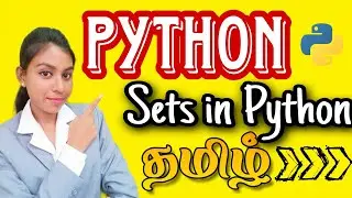 Sets in Python|Python Tutorial for Beginners|In tamil|Python tutorial 