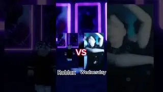 Roblox VS Wednesday #roblox #wednesday
