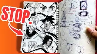 DON'T Draw Like THAT!! (Sketchbook Tour)