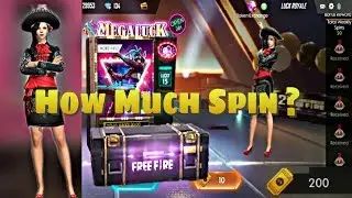 Free Fire || New Gold Royal Dress || How Much Spin Done For Gold Royal Dress?