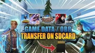 HOW TO TRANSFER GAME DATA TO SD CARD 2022 | SAVE ANDROID GAME DATA FILE TO EXTERNAL SDCARD