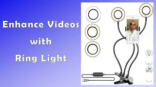 Enhance videos with Dual Ring Light - unboxing and review