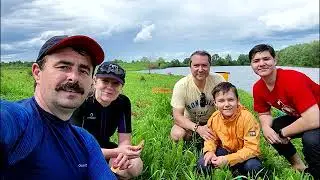 Сплав по Казанке на сапборде 11 06 2022