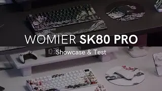 Womier SK80 Pro Showcase and Test - It's Wireless Now!