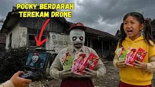 JANGAN DIMAKAN!! TEREKAM DRONE, ADA YANG ANEH DENGAN POCKY INI! 😱