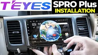 Installing Teyes Android Headunit in 2012 Toyota Sienna