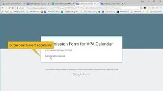 Uploading Events from Google Forms to Google Calendar 2018
