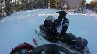 Skotertur i Vintjärn 30/12-2018