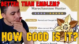 Are the new artifacts better than Emblem? EoSF (Marechaussee Hunter) | Genshin Impact