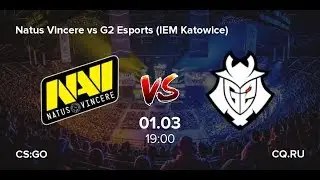 [RU] Natus Vincere vs G2 (1-0) BO5 | Grand final IEM Katowice 2020
