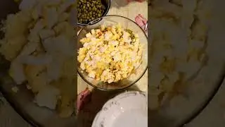 Салат Оливье с Тунцом / Olivier Salad with Tuna