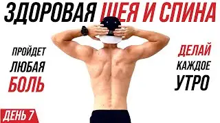 5 минут легких упражнений против остеохондроза, холки и сутулости не вставая со стула