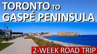 Road Trip 2021: Toronto to Gaspé Peninsula Vlog - 2-Week Trip Vlog on a Budget
