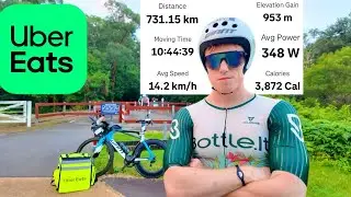 How much can a Cyclist earn delivering Uber Eats?