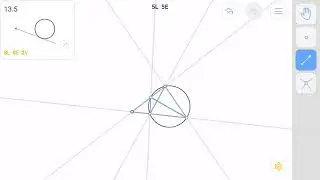 Euclidea 13.5 (Nu 5) Solution walkthrough