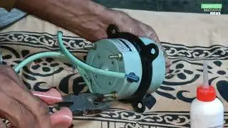 How to repair cooler fan motor