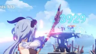 Cheat Code in the 1.6 New Pirate Event using Ganyu  - Genshin Impact