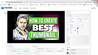 how to create  YouTube Thumbnails for FREE – Easy Tips!