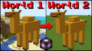 Minecraft - How To Move Structures Between Worlds!