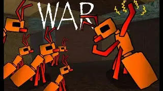 Sending 4 ANT Colonies to WAR! - Ant War Roblox Live Stream