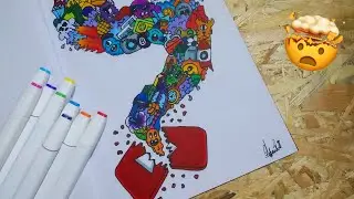 Broken Doodle YouTube Play Butoon!!!
