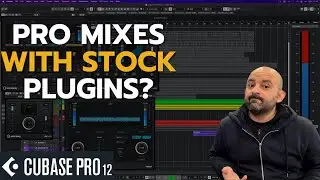 Can You Really Mix Just With Stock Plugins in Cubase? 🔥Download the Mix Session🔥