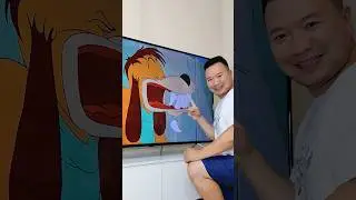 I beat Hungry Dog 😂 #shorts #meme #funny #cartoon
