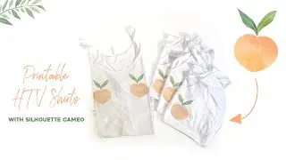 Using Printable Heat Transfer Vinyl to Make Shirts - Silhouette Cameo Print and Cut