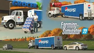 Remember That Time I Drove A Pepsi Truck! (FS22 Shenanigan's)