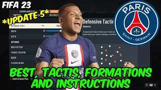 *UPDATE 5* FIFA 23 - BEST PSG Formation, Tactics and Instructions