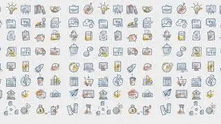 Animated Flat Icons - After Effects Template
