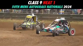 2024 Mens National Autograss Championships, Class 9 Heat 1 (ALL RACES) Yorkshire Dales