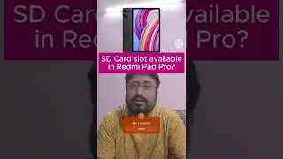 SD card in redmi pad pro | Memory card slot in redmi pad pro | sd card slot in redmi pad pro