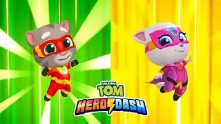 ГОВОРЯЩИЙ ТОМ ПОГОНЯ ГЕРОЕВ #17 Talking Tom Hero Dash ПОЛНОЕ ПРОХОЖДЕНИЕ