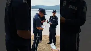 Полиция усилила контроль на пляжах Бурабая