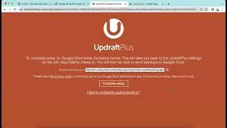 Backup dữ liệu WordPress lên Google Drive với UpdraftPlus