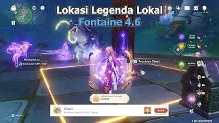 Lokasi Legenda Lokal : Cineas | Fontaine 4.6 | Hidden Achievement " Cineas " ) - Genshin Impact