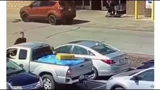 Смешная попытка кражи из маркета