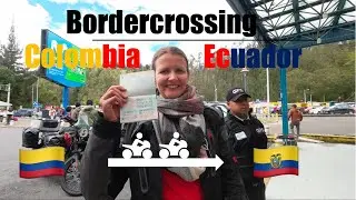 First border crossing with the motorbikes! 🏍️ Colombia to Ecuador 🇨🇴👉🏼🇪🇨 | S1 Ep.5