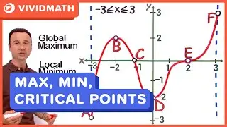 Maxima, Minima and Critical Points: Calculus - VividMath.com