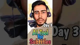 Welcome to Day 4 of 100 Days 100 Giveaways Challenges 🎁✨Free AI Tools for Subtitles  