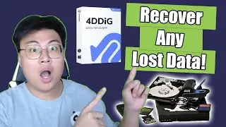 [Free] Recover DELETED files from Hard Disk & SD Card Easily - 4DDiG