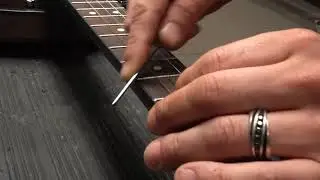 How To Smooth Sharp Fret Ends Using A $7.00 File!