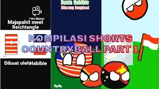 Kompilasi shorts Countryball part1