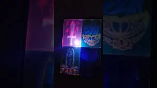 Ultraviolet Reactive Etching of The Four Treasures of Ireland 🇮🇪 ft. Newton's Rings 🌀