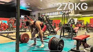 YETI LEVANTA 270KG EN PESO MUERTO! VAMOS A POR 300KG!