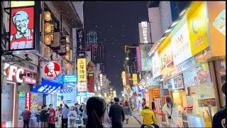 SUASANA MALAM CHANGSHA HUNAN CHINA